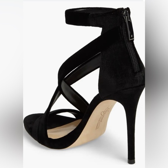 Imagine by Vince Camuto-black satin evening shoe-size 7.5 - Picture 2 of 11